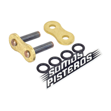 Cargar imagen en el visor de la galería, CANDADO CADENA 530 O RING REMACHADO ORO RK R1 GSXR 1000RR
