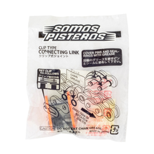 Cargar imagen en el visor de la galería, CANDADO CADENA 520 O RING CLIP NARANJA RK KTM 200 250 390 R3