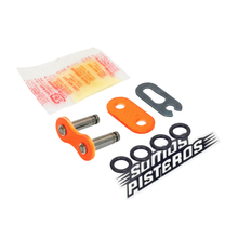 Cargar imagen en el visor de la galería, CANDADO CADENA 520 O RING CLIP NARANJA RK KTM 200 250 390 R3