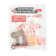 Cargar imagen en el visor de la galería, CANDADO CADENA 530 O RING REMACHADO ROJO RK R1 GSXR 1000RR