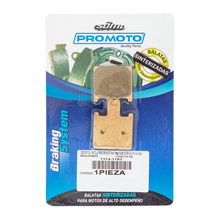 Cargar imagen en el visor de la galería, BALATAS PASTILLAS FRENO MOTO FA417 SINTERIZADA PROMOTO DEL