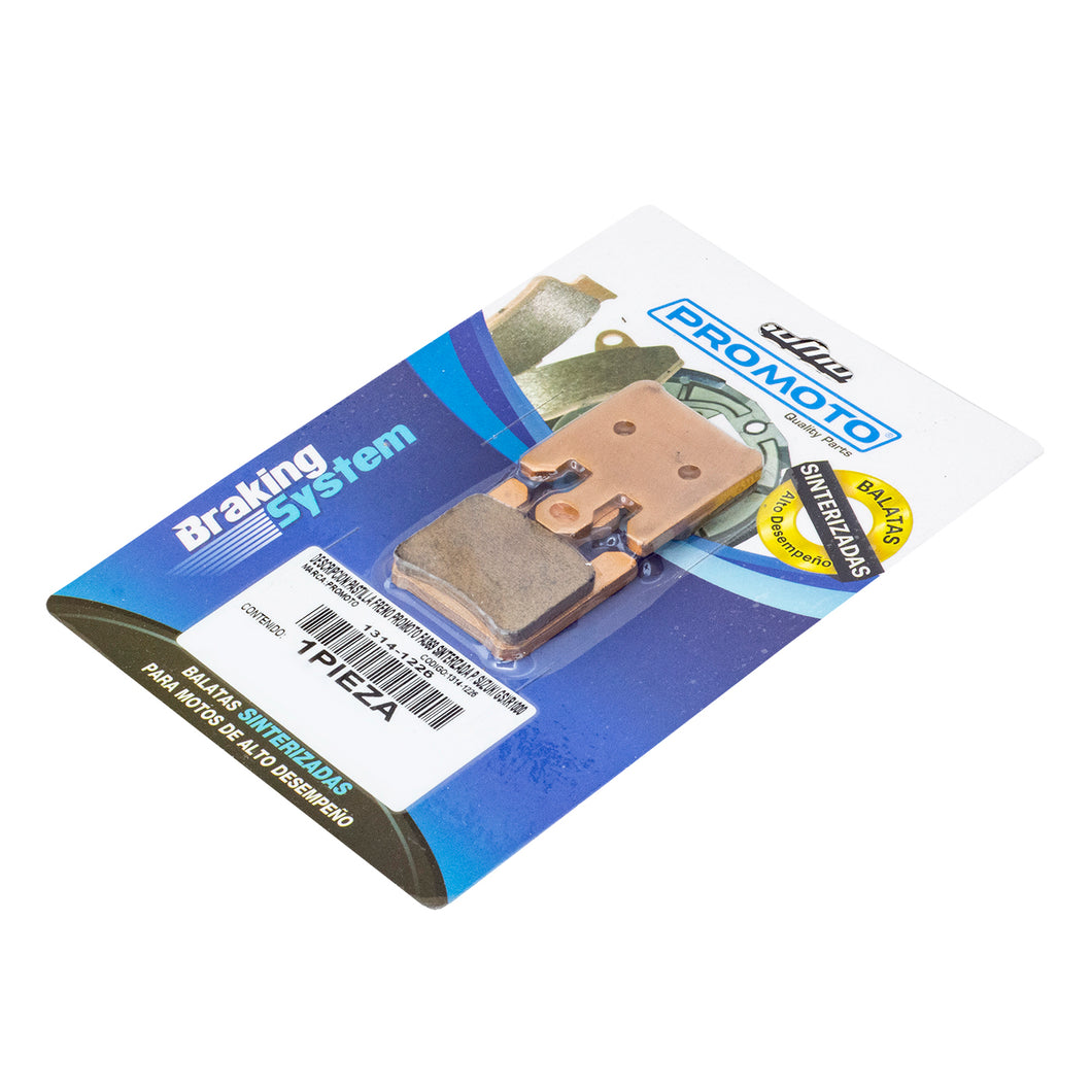 BALATAS PASTILLAS FRENO MOTO FA369 SINTERIZADA PROMOTO DEL