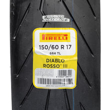 Cargar imagen en el visor de la galería, Llanta Diablo Rosso III 150/60 R17 R3 Ninja 400 Dominar Ktm