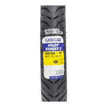 Cargar imagen en el visor de la galería, Llanta Michelin 80/90 17 50S Pilot Street 2 150sz 170z