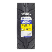 Cargar imagen en el visor de la galería, Llanta Michelin 110/70 17 54S Pilot Street 2 R3 CB19 FZ Domi