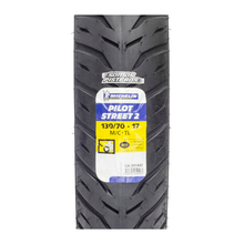Cargar imagen en el visor de la galería, Llanta Michelin 130/70-17 62S Pilot Street 2 Pulsar FZ