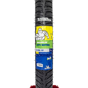 LLANTA MICHELIN 2.50 17 CITY EXTRA 43P Con Camara DT AT 110