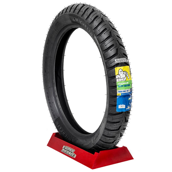 LLANTA MICHELIN 100/90 17 CITY EXTRA 55S Sin Camara 125z 125