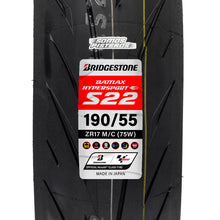 Cargar imagen en el visor de la galería, Llanta Bridgestone Battlax S22 190/55 17 S1000RR R1 V4 ZX10