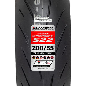Llanta Bridgestone Battlax S22 17 200/55 S1000RR R1 V4 GSXR