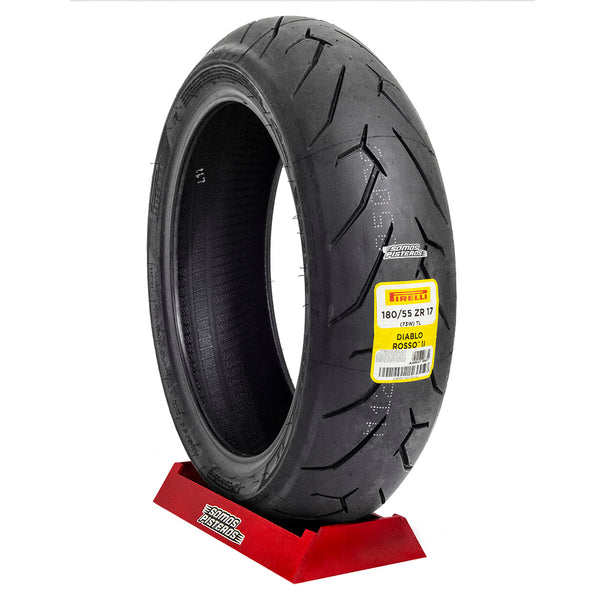 Llanta 180/55 ZR 17 73W Diablo Rosso II Pirelli R6R GSXR ZX6