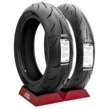 Cargar imagen en el visor de la galería, LLANTAS MITAS SPORT FORCE+ Evo 120/70 17 Y 180/60 17 ZX6R R6