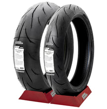 Cargar imagen en el visor de la galería, LLANTAS MITAS SPORT FORCE+ Evo 120/70 17 Y 180/60 17 ZX6R R6