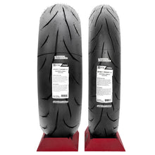 Cargar imagen en el visor de la galería, LLANTAS MITAS SPORT FORCE+ Evo 120/70 17 Y 180/60 17 ZX6R R6