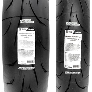 LLANTAS MITAS SPORT FORCE+ Evo 120/70 17 Y 180/60 17 ZX6R R6