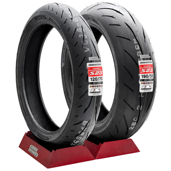 Llantas 120/70 Y 190/55 BRIDGESTONE S23 V4 ZX10R R1 GSXR