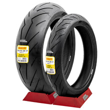 Cargar imagen en el visor de la galería, llantas Pirelli Diablo Rosso III 120/70 y 200/55 17 S1000RR