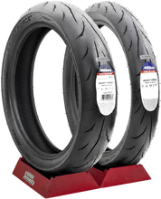 Cargar imagen en el visor de la galería, Llantas Mitas Sport Force+ 100/80-17 y 130/70 17 62S Pulsar