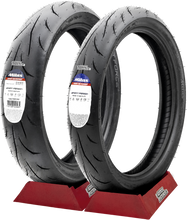 Cargar imagen en el visor de la galería, Llantas Mitas Sport Force+ 100/80-17 y 130/70 17 62S Pulsar