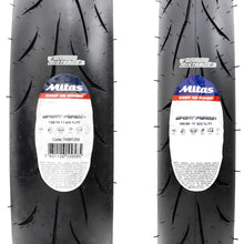 Cargar imagen en el visor de la galería, Llantas Mitas Sport Force+ 100/80-17 y 130/70 17 62S Pulsar
