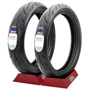 Kit Llantas Mitas Sport Force+ 100/80 17 52S y 140/70 17 66H