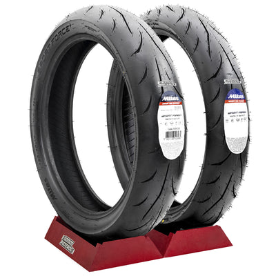 Llantas Mitas Sport Force+ 110/70 17 54H y 130/70 17 62S FZ