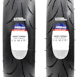 Llantas Mitas Sport Force+ 110/70 17 54H y 140/70 17 66H R3