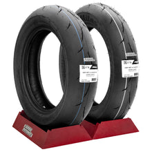 Cargar imagen en el visor de la galería, KIT LLANTAS MITAS MC35 S-RACER SOF 100/90 12 Y 120/80 12 YCF