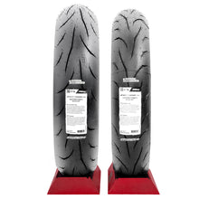 Cargar imagen en el visor de la galería, LLANTAS MITAS SPORT FORCE+ Racing Soft 110/70 17 Y 140/70 17