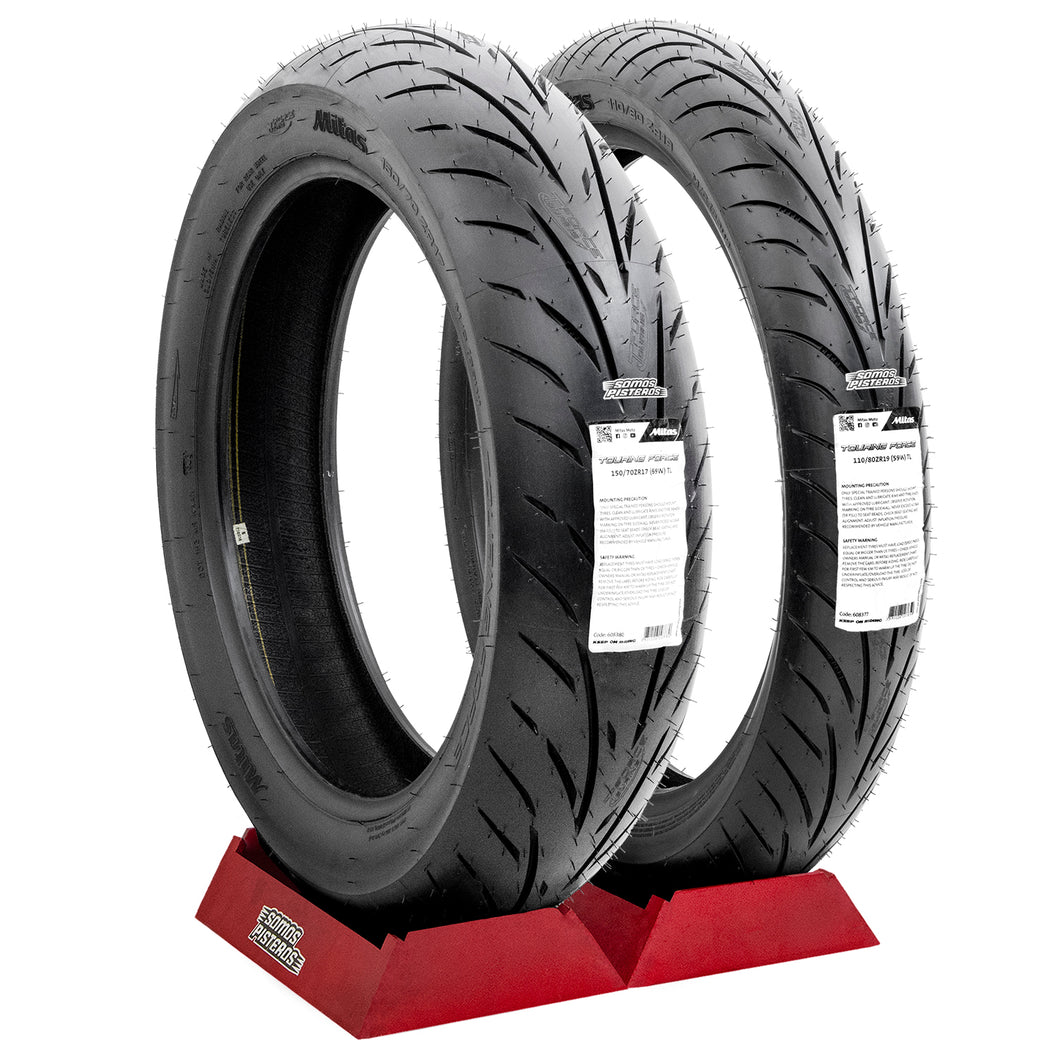 Llantas Mitas Touring Force 110/80 19 y 150/70 17 F750GS 800