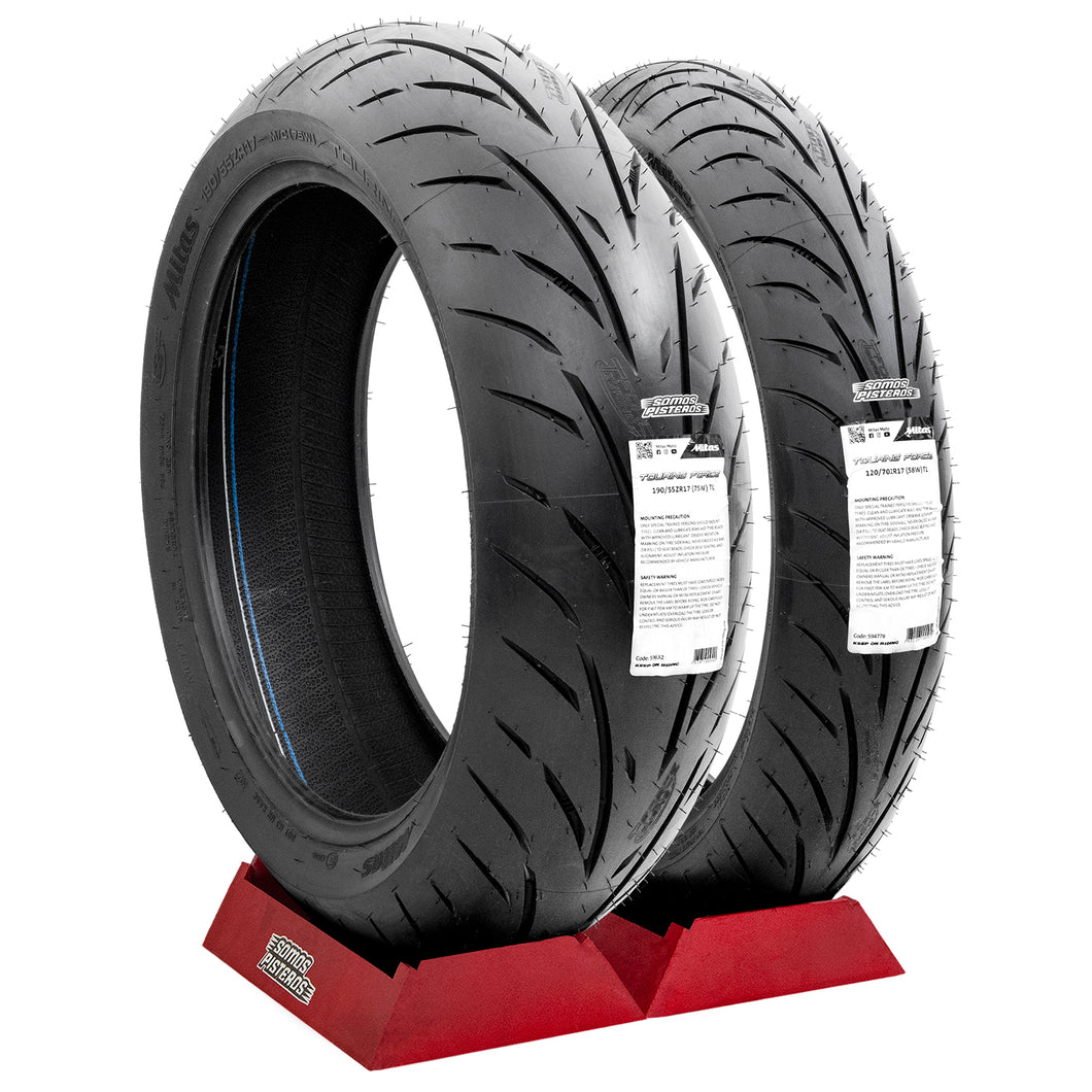 Llantas Mitas Touring Force 120/70 17 y 190/55 17 x1000xr