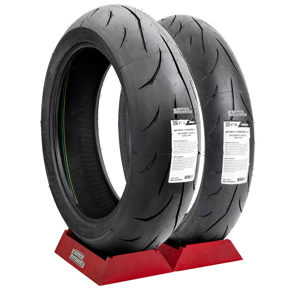 LLANTAS MITAS SPORT FORCE+ Evo 120/70 17 Y 190/55 17 R1 ZX10