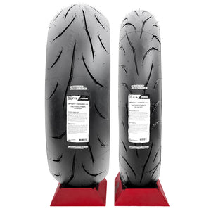 LLANTAS MITAS SPORT FORCE+ Racing Soft 120/70 17 Y 190/55 17