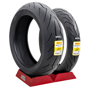 llantas Pirelli Diablo Rosso III 120/70 17 y 190/55 17 R1 ZX