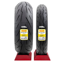 Cargar imagen en el visor de la galería, llantas Pirelli Diablo Rosso IV 120/70 17 y 200/55 17 V4 R1