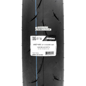 LLANTA MITAS MC35 S-RACER SOFT 120/80-12 55P TL T YCF