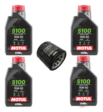 Cargar imagen en el visor de la galería, Promo! Deportivas 4 L Aceite Motul 5100 15w50 Filtro Fram