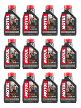 Cargar imagen en el visor de la galería, Caja 12 Pz Aceite Motul 7100 20w50 Pulsar Fz R6r R1 Gsxr Zx6