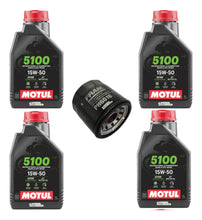 Cargar imagen en el visor de la galería, Promo! Deportivas 4 L Aceite Motul 5100 15w50 Filtro Fram