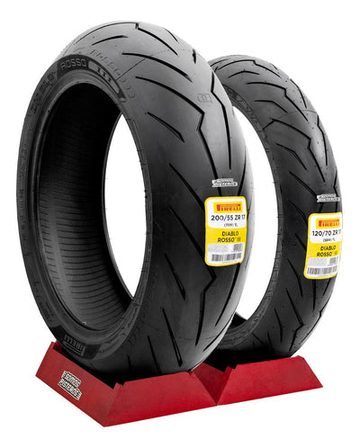 Llantas Pirelli Diablo Rosso Iii 120/70 Y 200/55 17 S1000rr