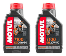 Cargar imagen en el visor de la galería, 2l Aceite Motul 7100 Sintetico Pulsar Ktm Duke Rc Dominar