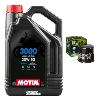 Kit Filtro Hiflo 4l Aceite Motul 3000 R1 Gsxr 1000 1000rr Zx