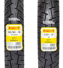 Cargar imagen en el visor de la galería, Llantas 90/90 18 57p Cc Y 3.50 18  62p Cc City Demon Pirelli