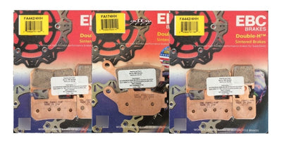 Kit Balatas Ebc Hh Yamaha R1 2007 08 09 10 12 14  Del Tras