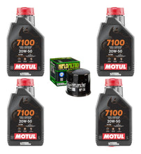 Cargar imagen en el visor de la galería, Kit Filtro Hiflo 4l Motul Aceite 7100 20w50 Gsxr 1000 1000rr