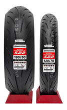 Cargar imagen en el visor de la galería, Llantas 120/70 Y 190/55 Bridgestone S22 V4 Zx10r R1 Gsxr