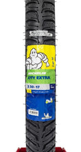 Cargar imagen en el visor de la galería, Llanta Michelin 2.50 17 City Extra 43p Con Camara Dt At 110