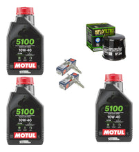 Cargar imagen en el visor de la galería, Kit Afinacion R3 Mt03 3l Motul 5100 2 Ngk Iridium Hf Premium