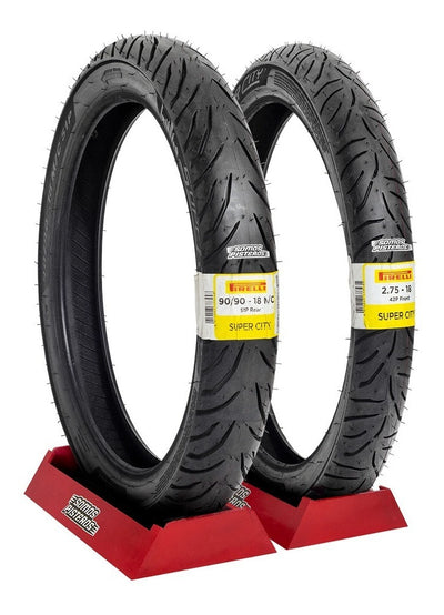 Llantas 2.75 18 Y 90/90 18 Super City Pirelli Ybr Cgl 125