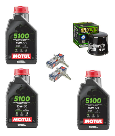 Kit Afinacion R3 Mt03 3l Motul 5100 2 Ngk Iridium Hf Premium